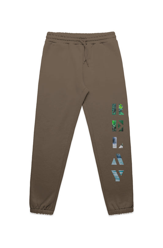 MENS STENCIL TRACK PANTS