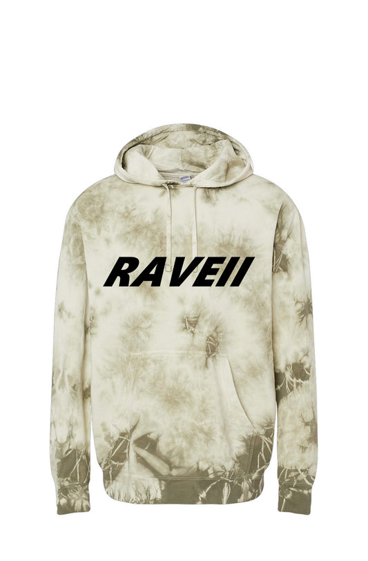 Tie Dye RAVEII LOGO Hoodie